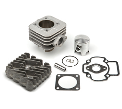Airsal Cylinder kit & Head, 69,7cc, Piaggio / Gilera, AC