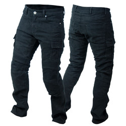 TIMELESS Bandit kevlar jeans, svart, stretch, CE