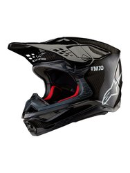 Alpinestars Helmet S-M10 2206 Solid Glossy Carbon