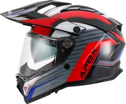 APEX Helmet AT300 Everest white/red/blue