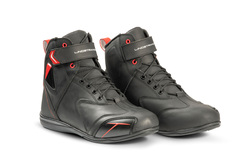 Lindstrands Sneaker Sko Sport skinn, svart