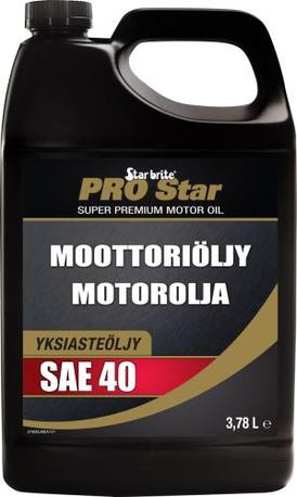 Motorolja SAE40 diesel-och bensin motor 3,78L