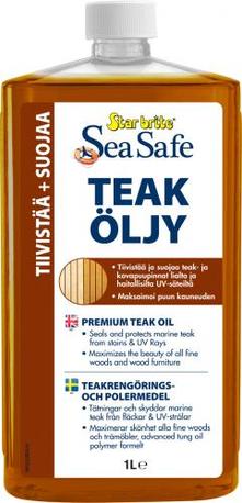 Sea Safe Teak Oil 1 L Sea Safe Teak Oil 1 L