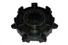 Wahl Bros Sprocket No-Slip 2,86",7-T Ski-Doo splined
