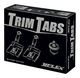 Uflex Trimplanssats MTC 12-CH - Svart (Kort modell 273mm)