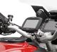 Givi alu & ss hållare för installation av GPS Garmin på S901A & S902A