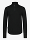 SVALA Merino Extreme Zip-Neck unisex black