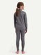 Svala Merino Extra Warm kids underwear set grey