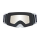 AMOQ Aster Snow Goggles Black-White Silver Mirror