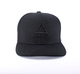 AMOQ Original Snapback Keps Blackout