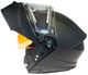 Timeless Flake Modular Snowmobile helmet, mattblack