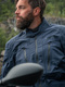 Halvarssons Textile Jacket Gruven Blue