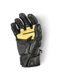 Halvarssons Handske Flon Svart/beige