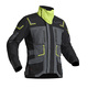 Lindstrands Textile Jacket Myrvik Grey/Black/Yellow