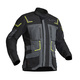 Lindstrands Textile Jacket Myrvik Grey/Black/Yellow