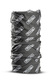 Lindstrands neck warmer Neck tube L Black/grey