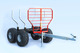 Ultratec Timmervagn med stöttor, maxlast 1500kg, vikt 167kg