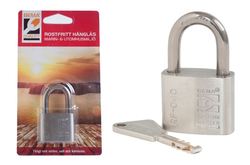 Bema RF-040 Padlock 7mm/26,5mm/20mm Stainless steel