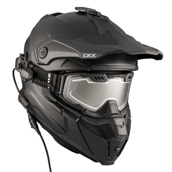 CKX Hjälm + Goggles med elektrisk lins TITAN Matt svart