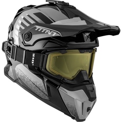 CKX Hjälm + Goggles TITAN Avid Grå