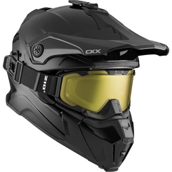 CKX Hjälm + goggle Titan Solid matt svart