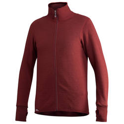 Woolpower Full zip 400 Merino Mid layer Jacka roströd