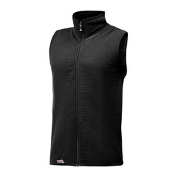Woolpower Vest 400 Merino Mid layer Svart