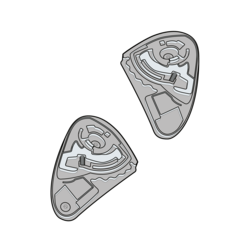 SIMPSON Venom/Speed Visor Fitting Kit