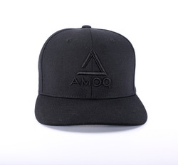 AMOQ Original Snapback Keps Blackout