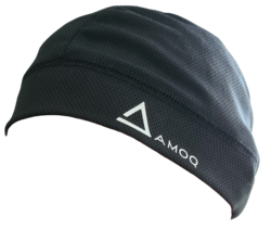 AMOQ Hjälmmössa Sweat Beanie Svart