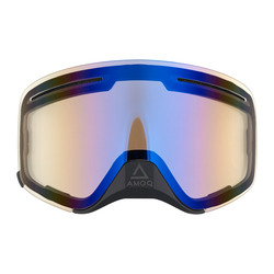 AMOQ Vision Vent+ Dubbellins Magnetic (WITH NOSEGUARD) - Blue Mirror