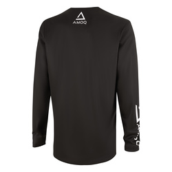 AMOQ Ascent Comp Jersey Black-White