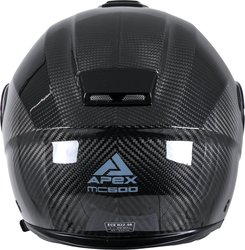 APEX Helmet MC500 Carbon solid glossy