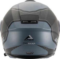 APEX Helmet MC500 Carbon Dolomites black/grey/silver glossy