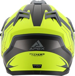 APEX Helmet AI100 Mojave grey/yellow