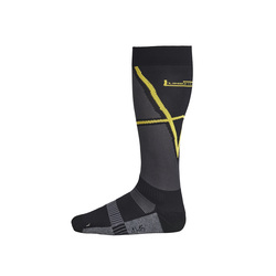 Lindstrands Cool Sock Black/Yellow