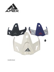 APEX AI100 Peak and Screws mattblack