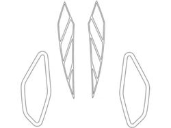 Frogzskin Arcitc Cat Sno-Pro 600 2009-11/ Sno Pro 500 2010-13 Vent Kit 4pcs
