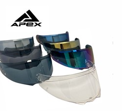 APEX MC500 Visor light smoke pinlock ready