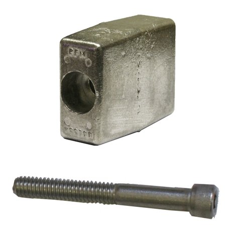 Perf metals anod växelhus Johnson/Evinrude