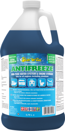 Star brite -100 Non-Toxic Premium Anti-Freeze - PG 3,78L Star brite -100 Non-Toxic Premium Anti-Freeze - PG 3,78L
