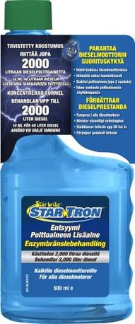 StarTron Diesel bränsleadditiv 500 ml behandlar 2000 L