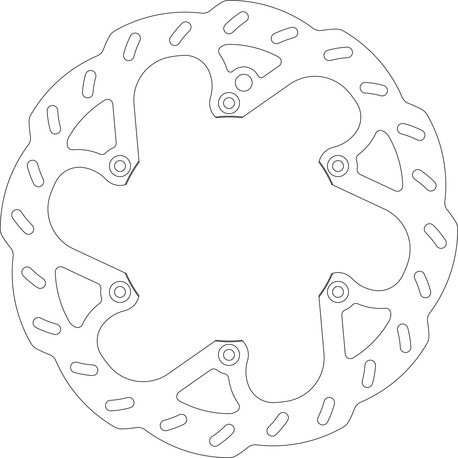 GOLDFREN Brakedisc Front HUS 00-,KTM125-525 92- HVA 125-501 14-