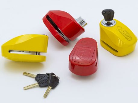 ABUS Skivbromslås 277 gul