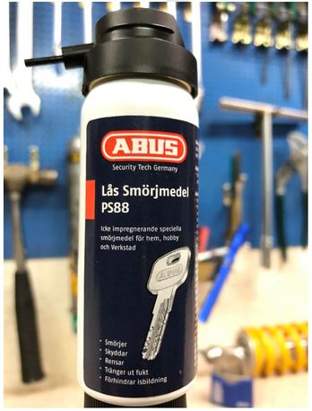 ABUS Låsspray 50 ml Swedish text ABUS Låsspray 50 ml Swedish text