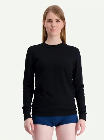 SVALA Shirt Merino Extreme O-Neck unisex black