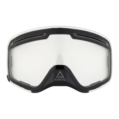 AMOQ Vision Vent+ Dubbellins Magnetic (WITH NOSEGUARD) - Clear AMOQ Vision Vent+ Dubbellins Magnetic (WITH NOSEGUARD) - Clear