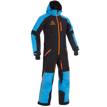 AMOQ Void V2 YOUTH Monosuit Black/Sky Blue/Orange