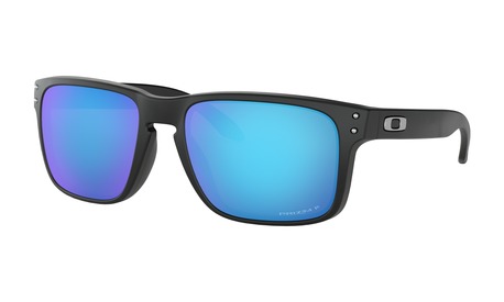 Oakley Sunglasses Holbrook Matte Black W/Prizm Sapph Pol