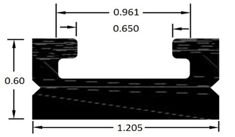 Sno-X Slides Yamaha 132cm Grafit